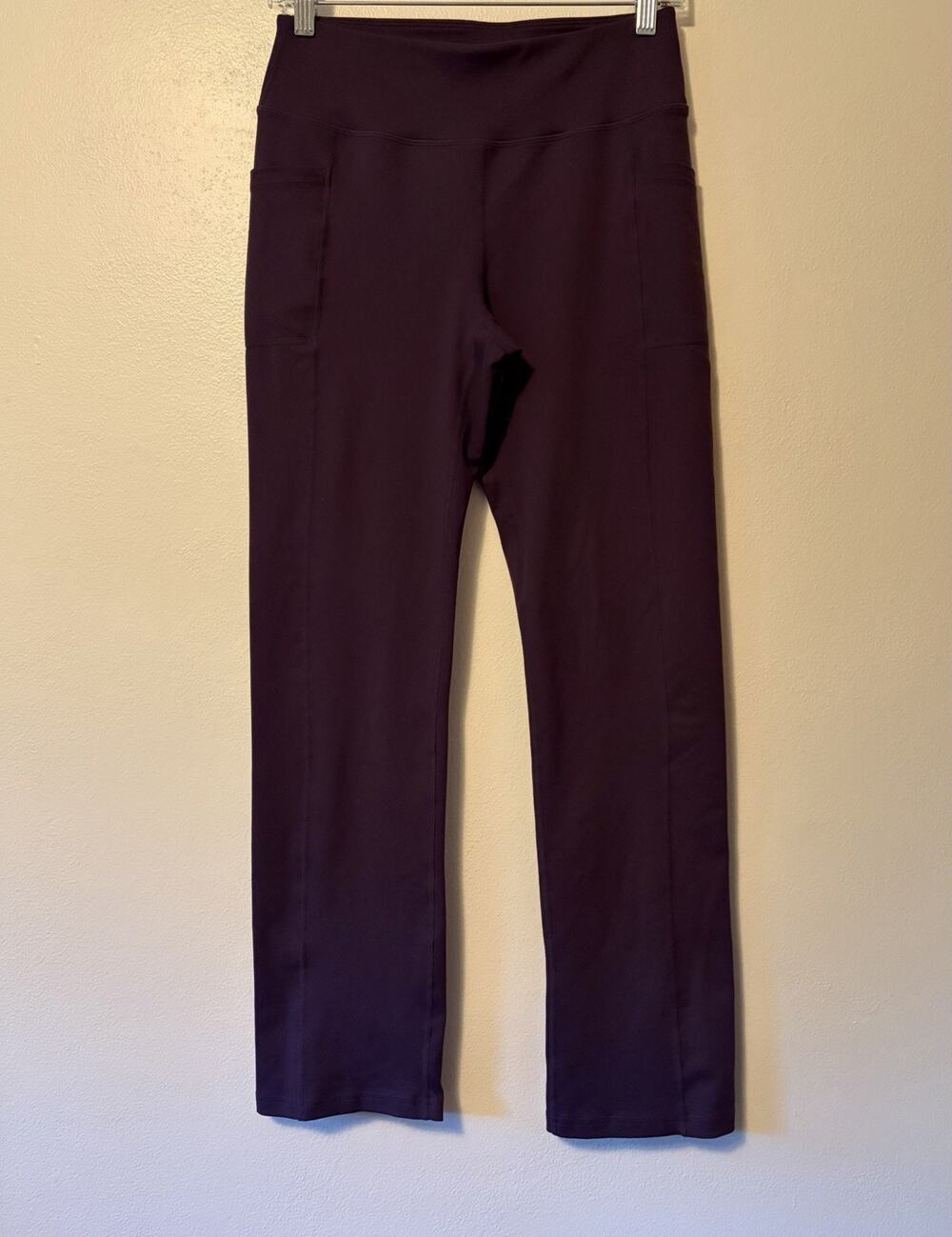 Skechers Women's Go Walk Pants Purple Stretch Size Medium Straight Leg